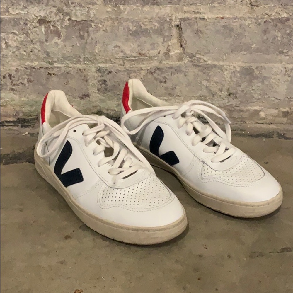 Veja V-10 Extra White NAUTICO PEKIN Sneaker